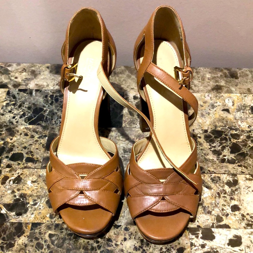 Michael Kors brown shoes